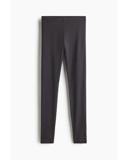 H&M Black Baumwollleggings