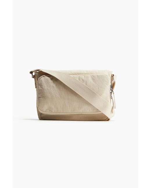 H&M Crossbody-Tasche aus Nylon in Natural für Herren