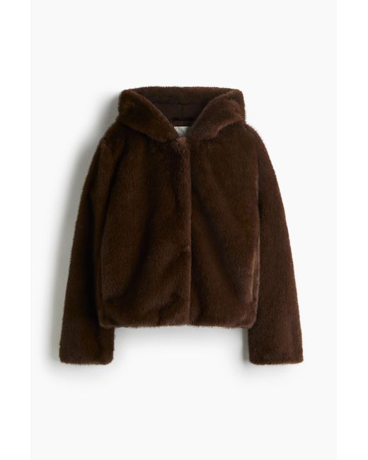 H&M Jack Met Capuchon in het Brown