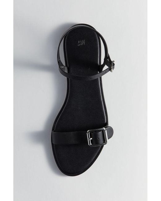 Sandals H&M en coloris Black