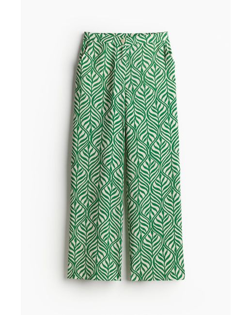 Pantalon large H&M en coloris Green