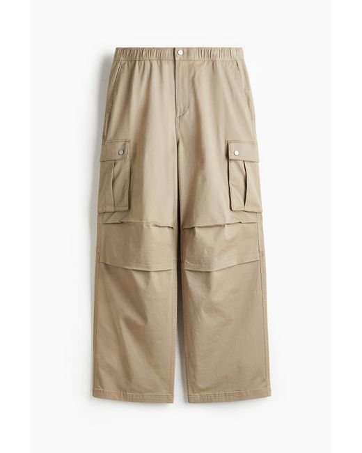 H&M Utilitybroek in het Natural voor heren