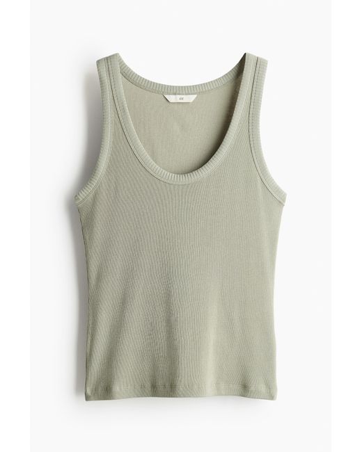 H&M Green Tanktop
