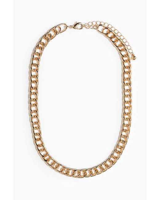Collier Chaîne H&M en coloris White