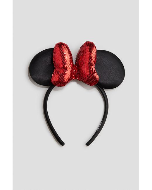 Serre-Tête Avec Applications H&M en coloris Black