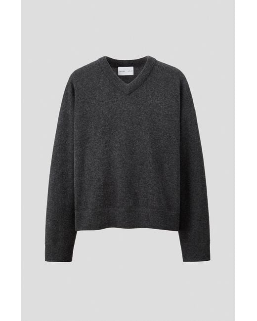 Pull Loose Fit En Cachemire H&M pour homme en coloris Black