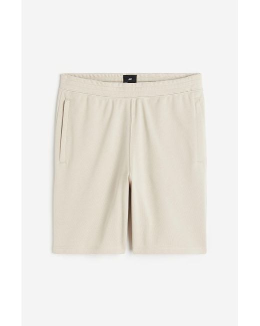 H&M COOLMAX Shorts in Natural für Herren