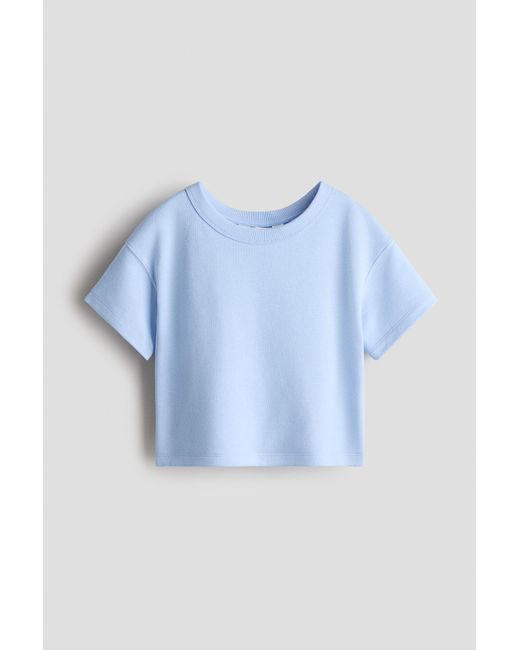 Top Loose H&M en coloris Blue