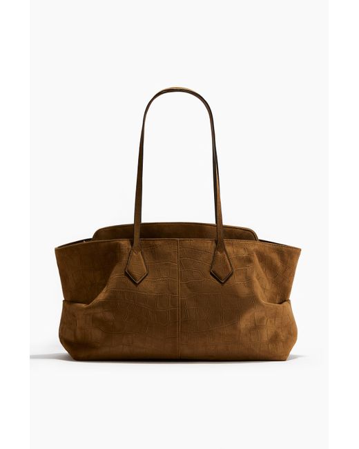 H&M Brown Shopper