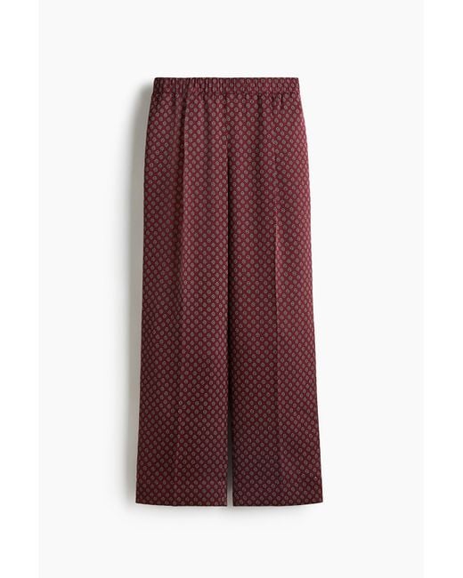 H&M Purple Schlupfhose
