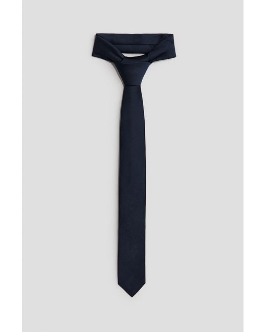 Cravate H&M pour homme en coloris Blue
