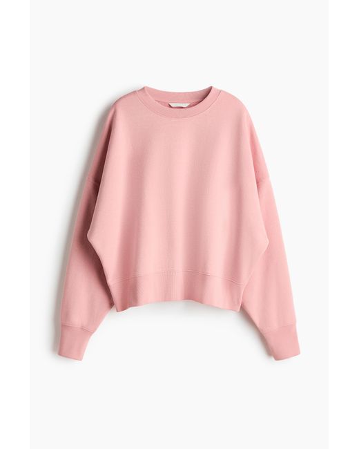 Sweat Oversize H&M en coloris Pink