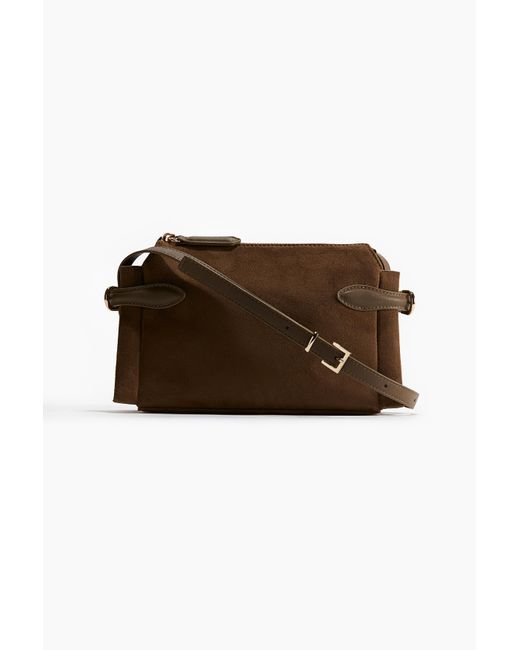 H&M Brown Crossbody-Tasche