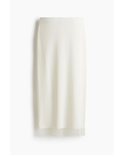 H&M White Rock mit Fransen