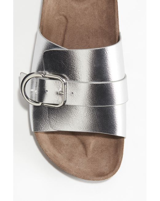 H&M Gray Sandalen