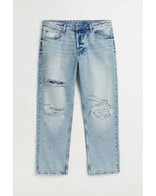H&M Denim H & M+ 90's Boyfriend Jeans in Blue | Lyst Canada