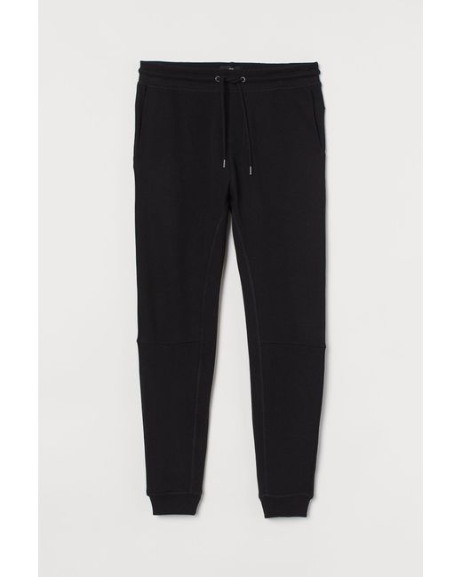 Pantalon Tapered Fit H&M pour homme en coloris Noir - Lyst