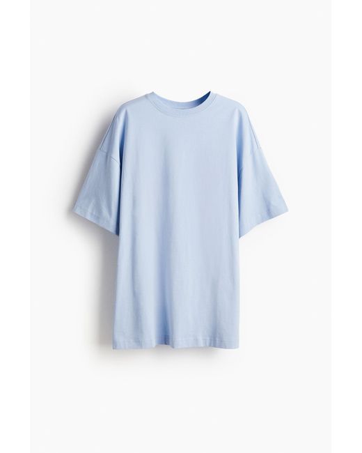 T-shirt oversize H&M en coloris Blue