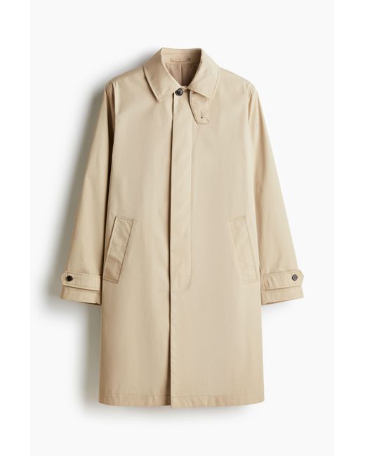 H&M Car Coat in Regular Fit in Natural für Herren