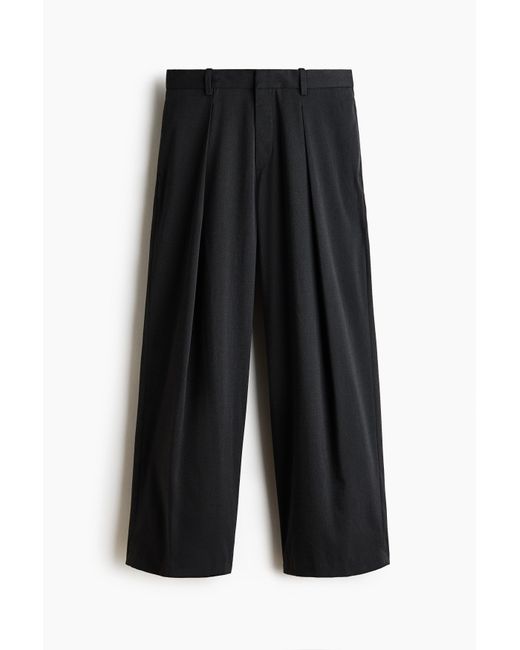 H&M Pantalon in het Black voor heren
