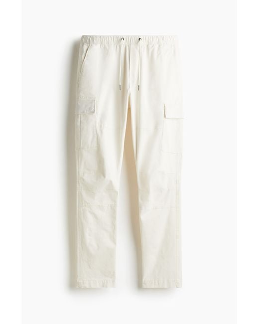 H&M Utilitybroek in het White voor heren