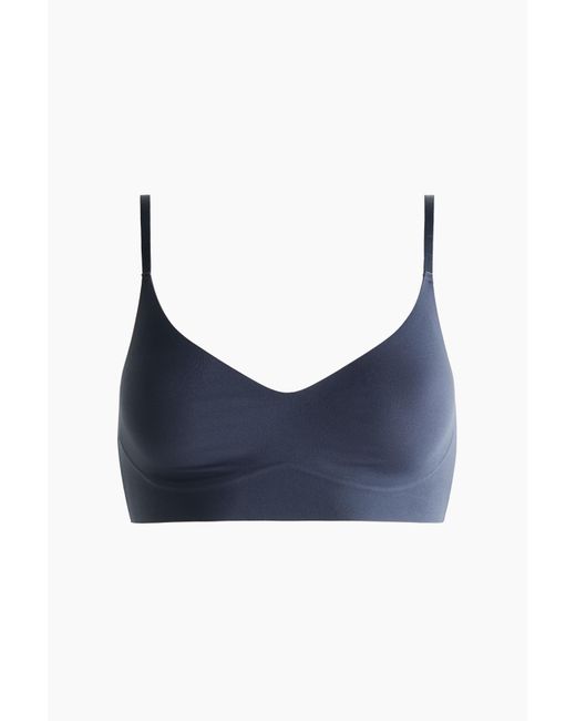 H&M Soft-bh Van Microvezel in het Blue