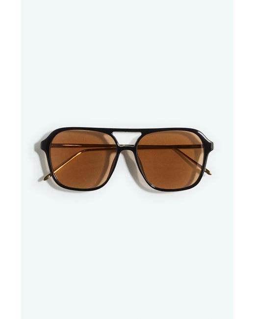 H&M Polariserende Zonnebril in het Brown