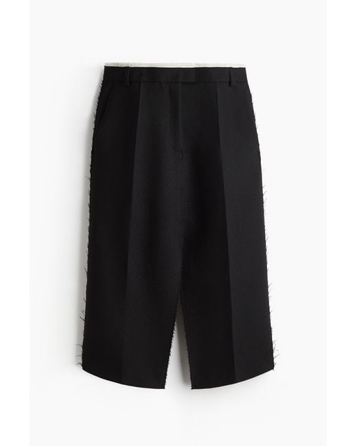 H&M Wollen Rok in het Black