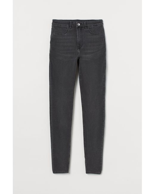 h&m super skinny high jeans