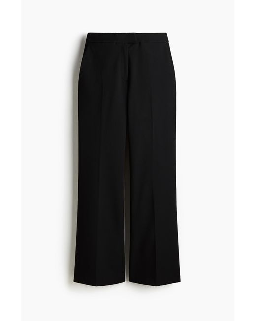 H&M Bootcut-broek in het Black