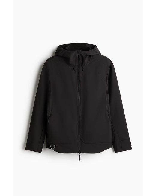 Veste Softshell Déperlante Regular Fit H&M pour homme en coloris Black