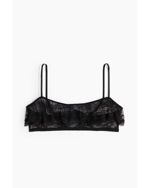 H&M Black Soft-BH aus Spitze