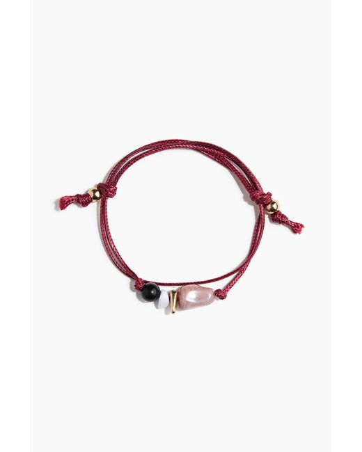 Bracelet Cordon H&M en coloris Red