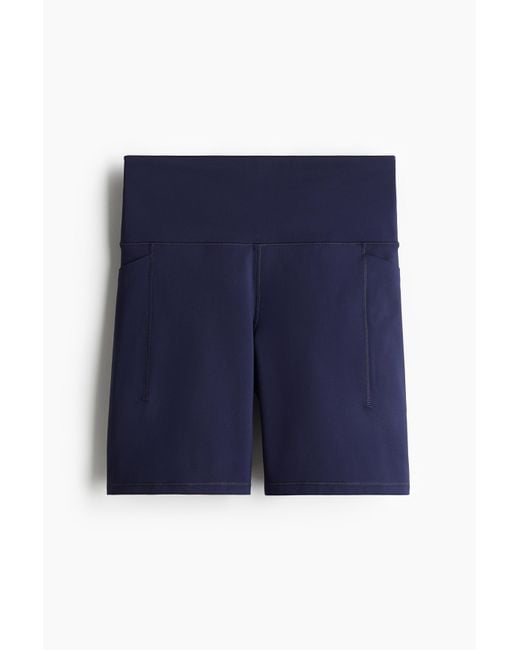 H&M Sportfietsshort Met Drymovetm in het Blue