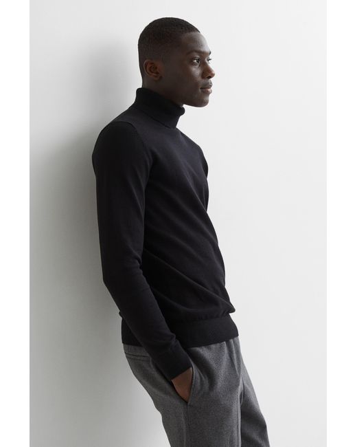 polo neck pullover