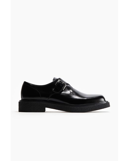 H&M Monkstraps in Black für Herren