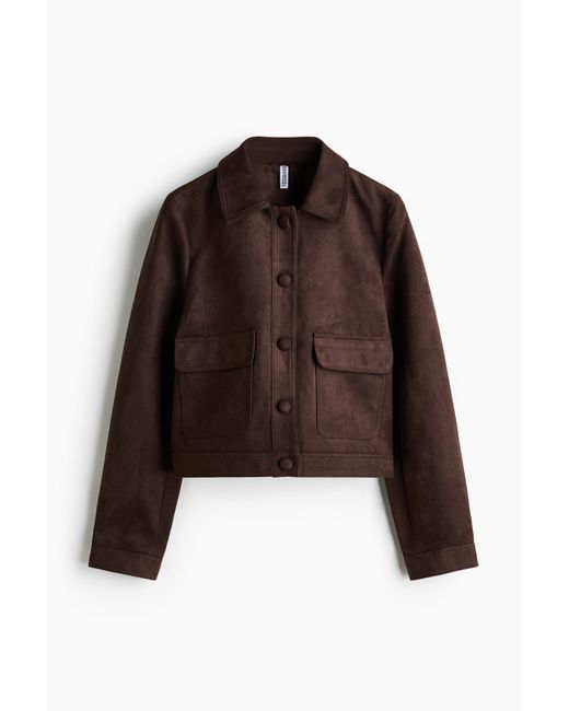 Veste H&M en coloris Brown