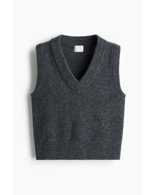 H&M Black Kurzpullunder