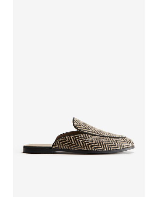 H&M Slip-in Loafers in het Natural voor heren