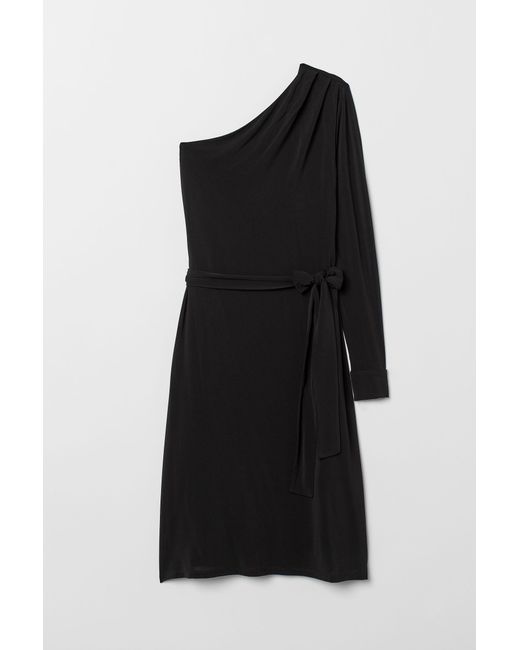 hm one shoulder dress