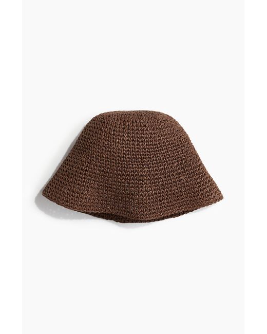 Chapeau de paille H&M pour homme en coloris Brown