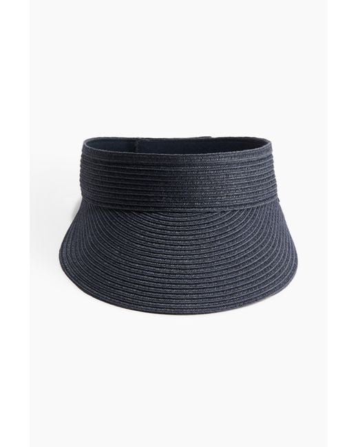 H&M Blue Sonnenschild aus Stroh