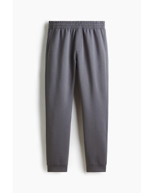 H&M Sweatpants Van Interlocktricot in het Gray voor heren