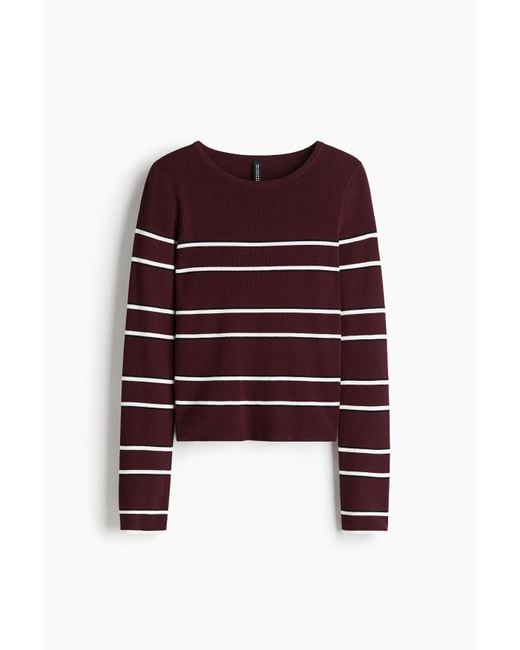 Pull À Manches Longues H&M en coloris Red