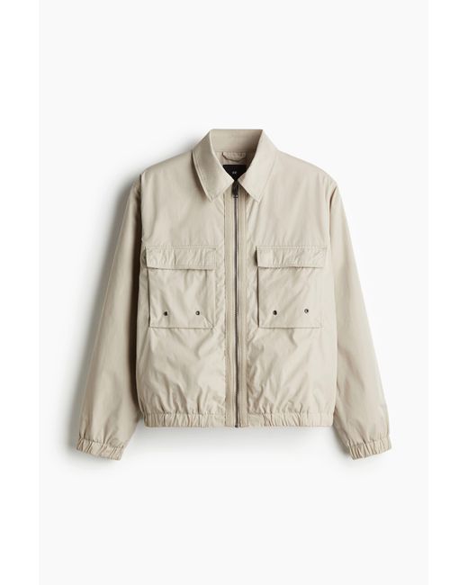 H&M Utilityjack in het Natural voor heren