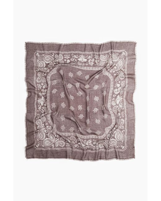 H&M Pink Gemustertes Tuch