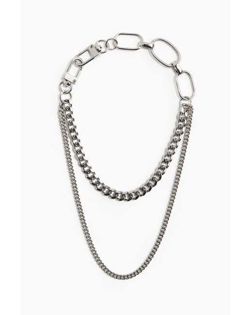 H&M Schlüsselkette in Metallic für Herren