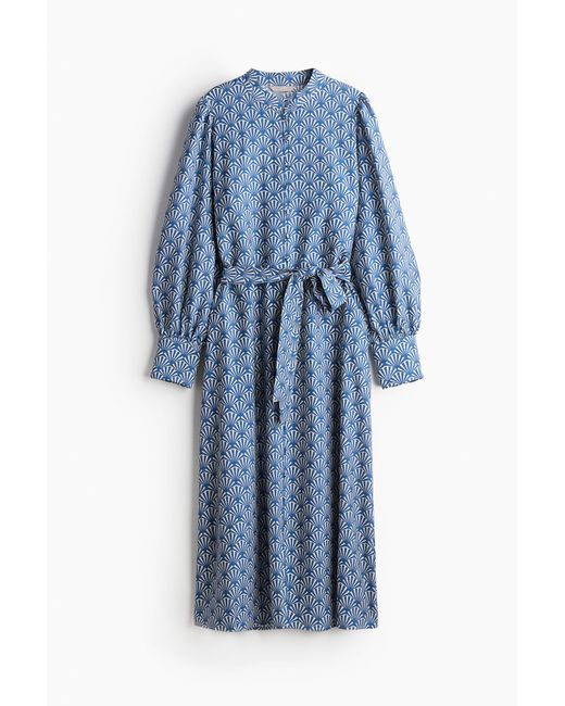 Robe trapèze H&M en coloris Blue