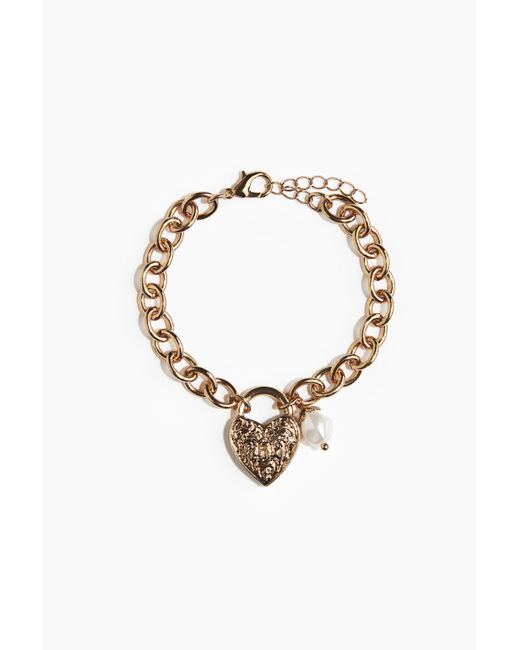 H&M Metallic Charm-Armband