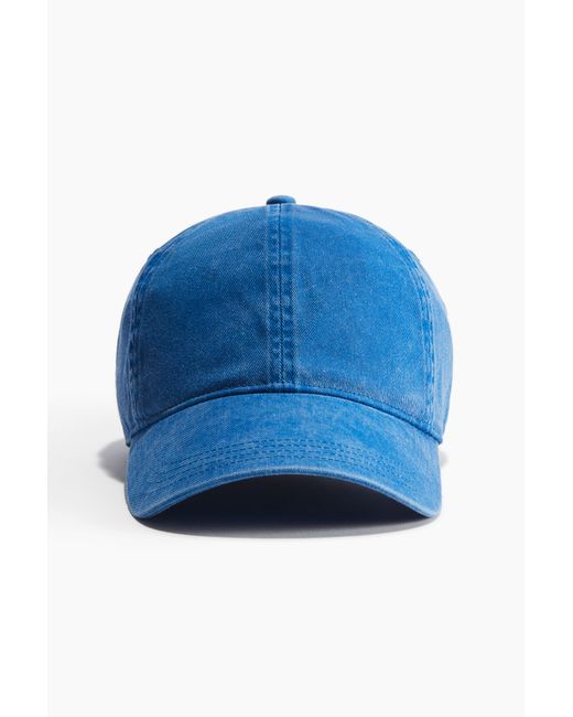 H&M Blue Baumwollcap mit Motiv